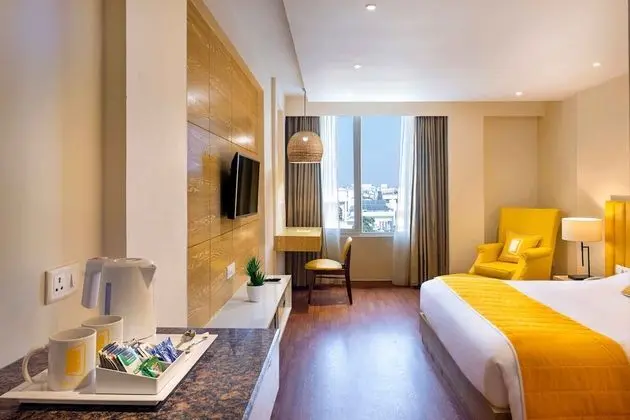 Deluxe Tek Büyük Yataklı Oda, 1 En Büyük (King) Boy Yatak, Sigara İçilmez, Şehir Manzaralı