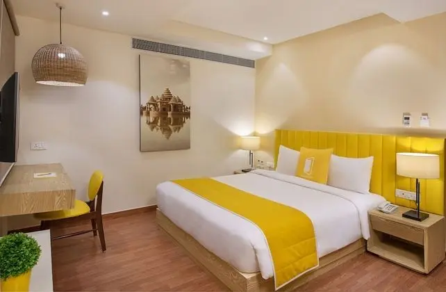 Deluxe Tek Büyük Yataklı Oda, 1 En Büyük (King) Boy Yatak, Sigara İçilmez, Şehir Manzaralı