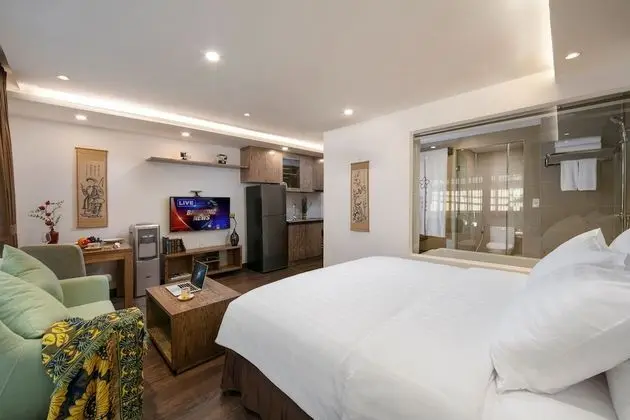 Luxury Stüdyo Süit, 1 En Büyük (King) Boy Yatak, Küvet, Şehir Manzaralı (Suite)