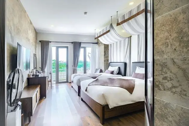 Deluxe İki Ayrı Yataklı Oda, Bahçe Manzaralı (River View -Onsen, Sauna, Steam Sauna)