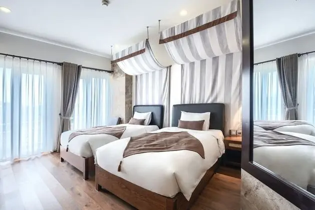 Deluxe İki Ayrı Yataklı Oda, Bahçe Manzaralı (River View -Onsen, Sauna, Steam Sauna)