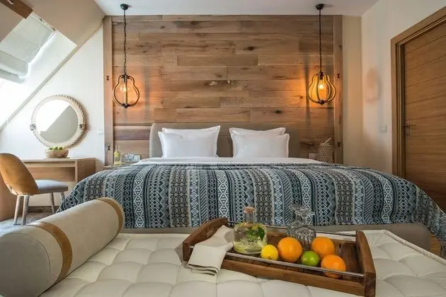 Deluxe Tek Büyük Yataklı Oda, Bahçe Manzaralı