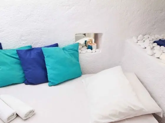 Standard Villa, Banyolu/Duşlu, Deniz Manzaralı (Blu Bianco)