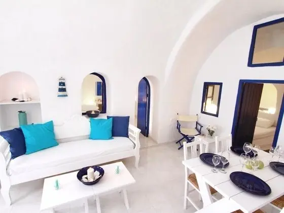 Standard Villa, Banyolu/Duşlu, Deniz Manzaralı (Blu Bianco)