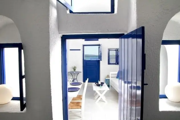 Standard Villa, Banyolu/Duşlu, Deniz Manzaralı (Blu Bianco)