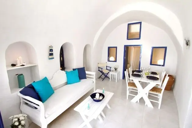 Standard Villa, Banyolu/Duşlu, Deniz Manzaralı (Blu Bianco)
