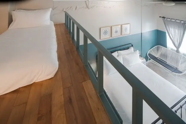 Deluxe Double Bed with Loft Bed