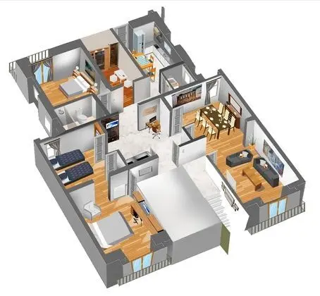 Luxury Apart Daire, 3 Yatak Odası