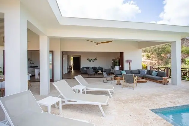 Deluxe Villa, 4 Yatak Odası, Kişiye Özel Havuzlu, Denize Bakan
