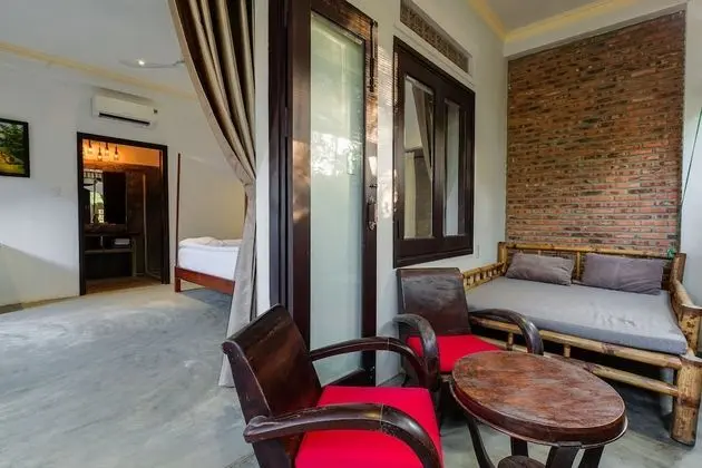 Deluxe Tek Büyük Yataklı Oda, Veranda
