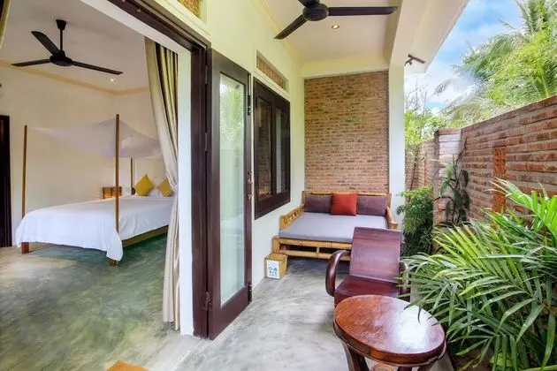 Deluxe Tek Büyük Yataklı Oda, Veranda