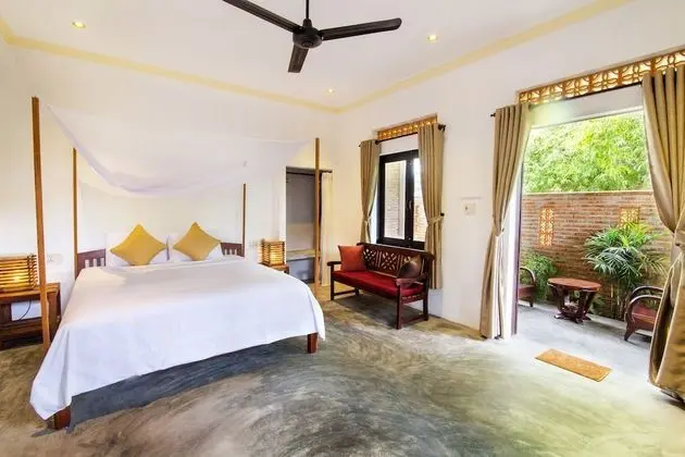 Deluxe Tek Büyük Yataklı Oda, Veranda