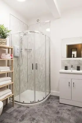 Deluxe Apart Daire, Banyolu/Duşlu, Kısmi Deniz Manzaralı (2 Bedroom)