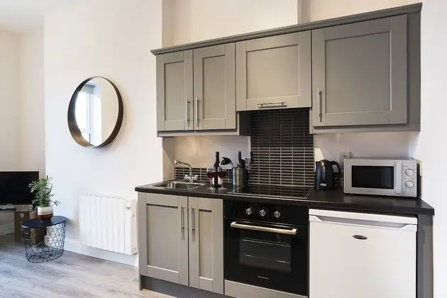 Deluxe Apart Daire, Banyolu/Duşlu, Kısmi Deniz Manzaralı (2 Bedroom)