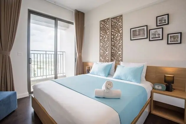 Deluxe Apart Daire, 2 Yatak Odası, Havuz Kullanımı, Şehir Manzaralı