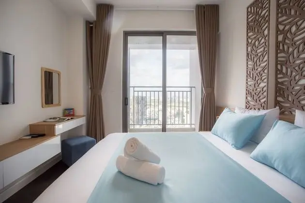 Deluxe Apart Daire, 2 Yatak Odası, Havuz Kullanımı, Şehir Manzaralı