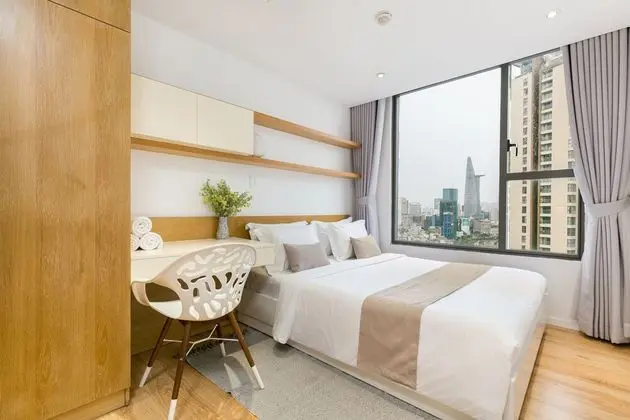 Deluxe Apart Daire, 2 Yatak Odası, Havuz Kullanımı, Şehir Manzaralı