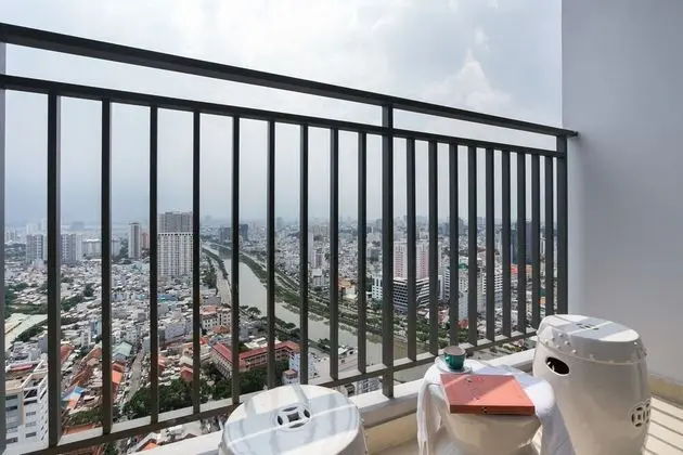 Deluxe Apart Daire, 2 Yatak Odası, Havuz Kullanımı, Şehir Manzaralı