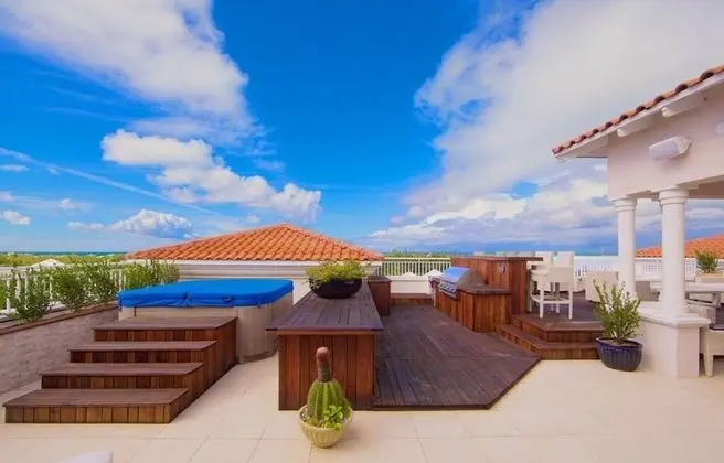Deluxe Çatı Katı Süiti (Penthouse), 3 Yatak Odası, Okyanusa Sıfır