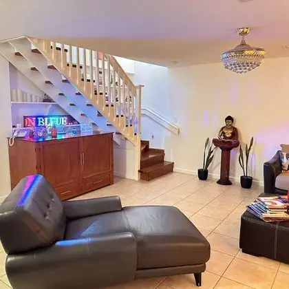 Deluxe Dört Kişilik Oda, Bahçe Manzaralı