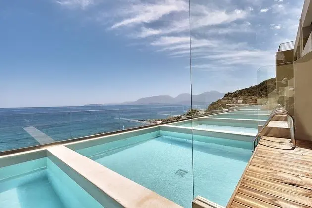 Superior Double Room, Individual Pool, Sea View