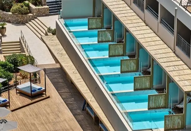Superior Double Room, Individual Pool, Sea View