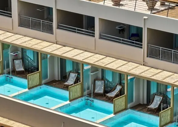 Superior Double Room, Individual Pool, Sea View