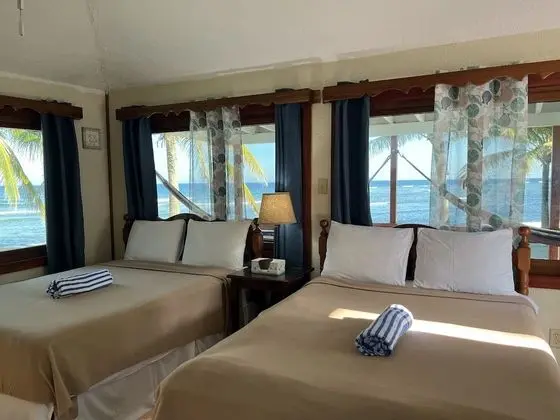 Deluxe Kulübe, Birden Çok Yatak, Okyanus Manzaralı, Denize Sıfır