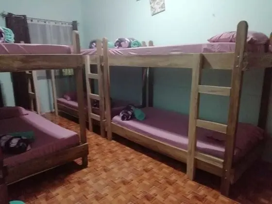 Ortak Ranzalı Oda, Karma Ranzalı Oda, Dağ Manzaralı (2 bunk beds)