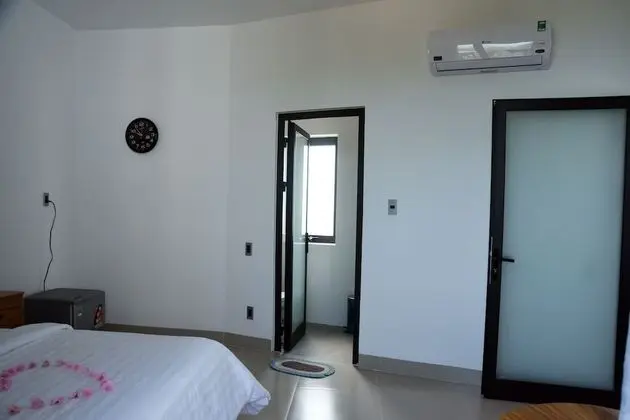 Deluxe Dört Kişilik Oda, 2 Büyük (Queen) Boy Yatak, Plaj Manzaralı