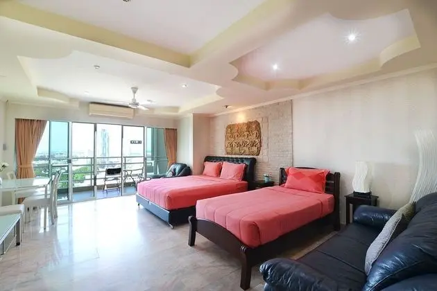 Studio with Balcony