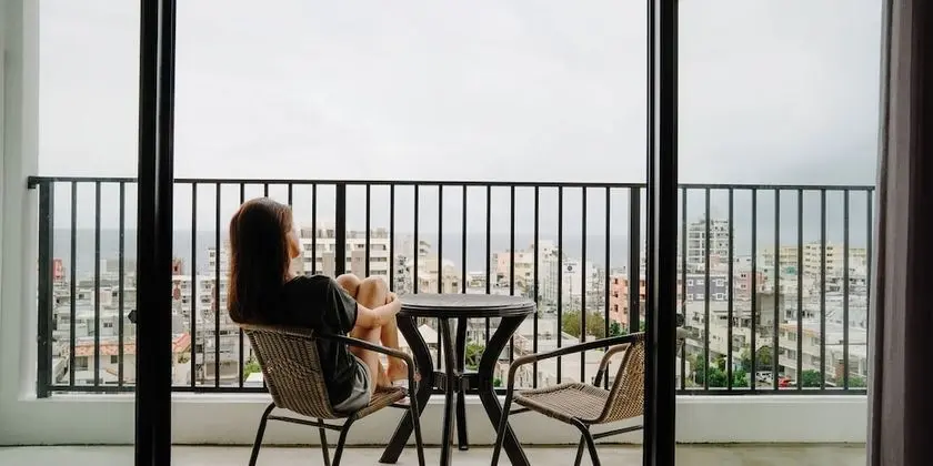 Deluxe Apart Daire, 2 Yatak Odası, Sigara İçilmez, Okyanus Manzaralı