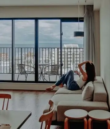Deluxe Apart Daire, 2 Yatak Odası, Sigara İçilmez, Okyanus Manzaralı