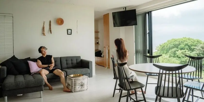Panoramic Süit, 2 Yatak Odası, Sigara İçilmez, Okyanus Manzaralı