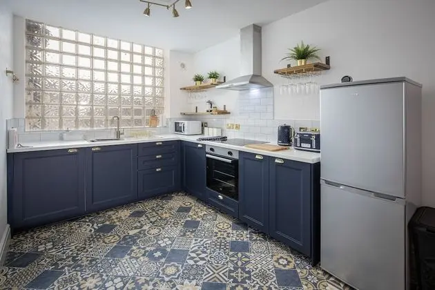 Apart Daire, Özel Banyo (Blueberries 1)