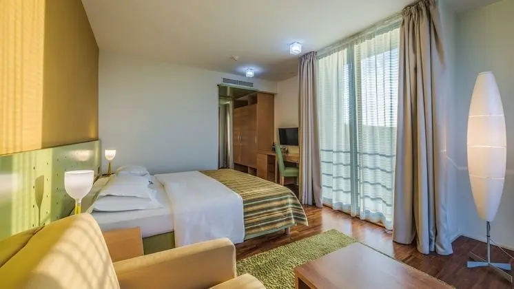 Superior Tek Büyük veya İki Ayrı Yataklı Oda, Balkon, Bahçe Manzaralı