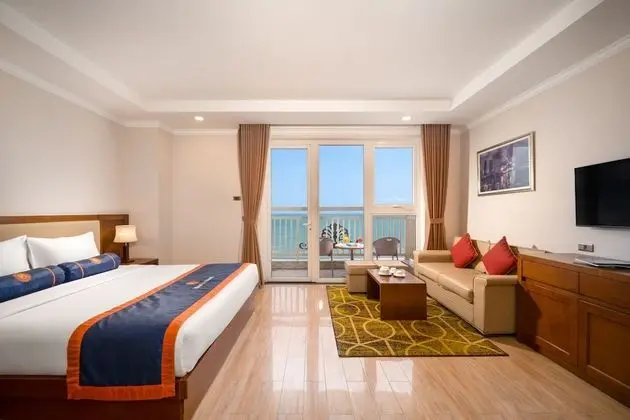 Oda, Balkon, Plaj Manzaralı (Studio King)