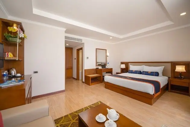 Oda, Balkon, Plaj Manzaralı (Studio King)