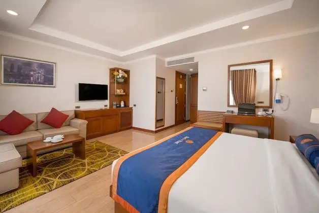 Oda, Balkon, Plaj Manzaralı (Studio King)
