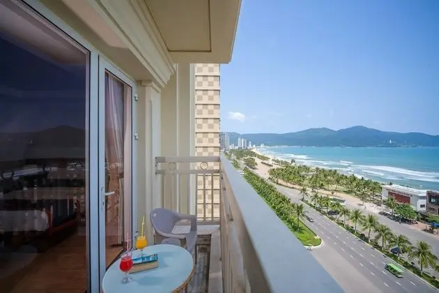 Oda, Balkon, Plaj Manzaralı (Studio King)