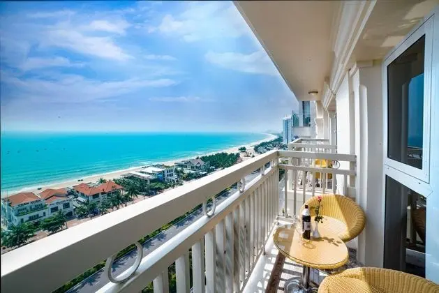 Oda, Balkon, Plaj Manzaralı (Studio King)