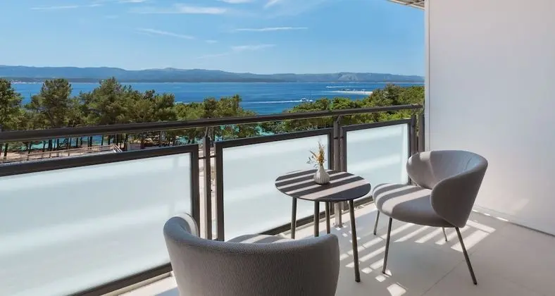 Premium Tek Büyük veya İki Ayrı Yataklı Oda, Balkon, Deniz Manzaralı