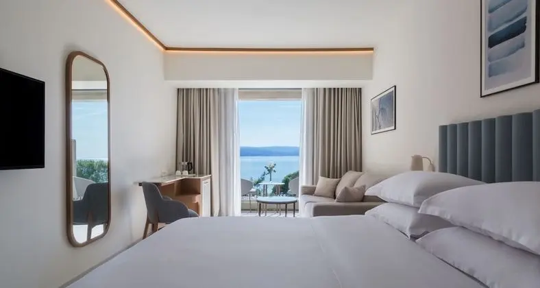 Premium Tek Büyük veya İki Ayrı Yataklı Oda, Balkon, Deniz Manzaralı