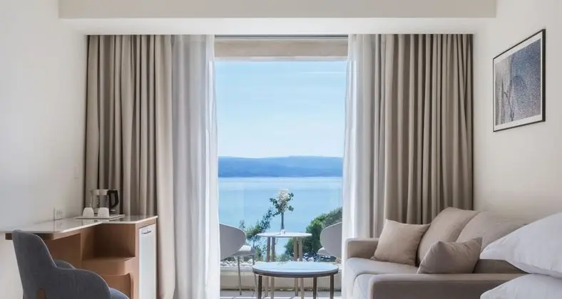 Premium Tek Büyük veya İki Ayrı Yataklı Oda, Balkon, Deniz Manzaralı