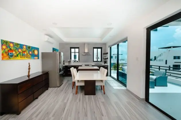 Deluxe Çatı Katı Süiti (Penthouse), 2 Yatak Odası, Havuz Kullanımı, Okyanus Manzaralı (Sea Front)