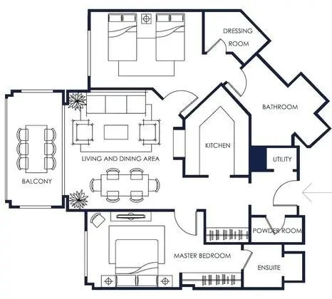 Deluxe Apart Daire