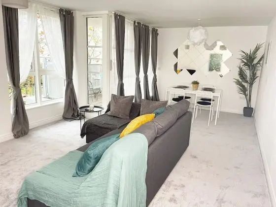 Luxury Apart Daire, Banyolu/Duşlu, Bahçe Manzaralı