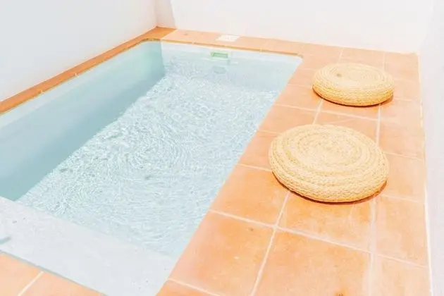 Deluxe Apart Daire, 1 Yatak Odası, Kişiye Özel Havuzlu, Bahçe Manzaralı