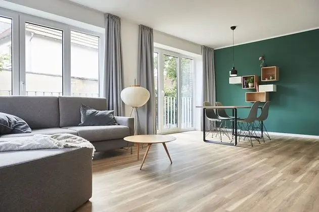 Comfort Apart Daire, 2 Yatak Odası, Sigara İçilmez, Mutfak (Apartment 3 - Green)