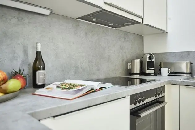 Design Apart Daire, 1 Yatak Odası, Sigara İçilmez, Mutfak (Apartment 2 - Blue)